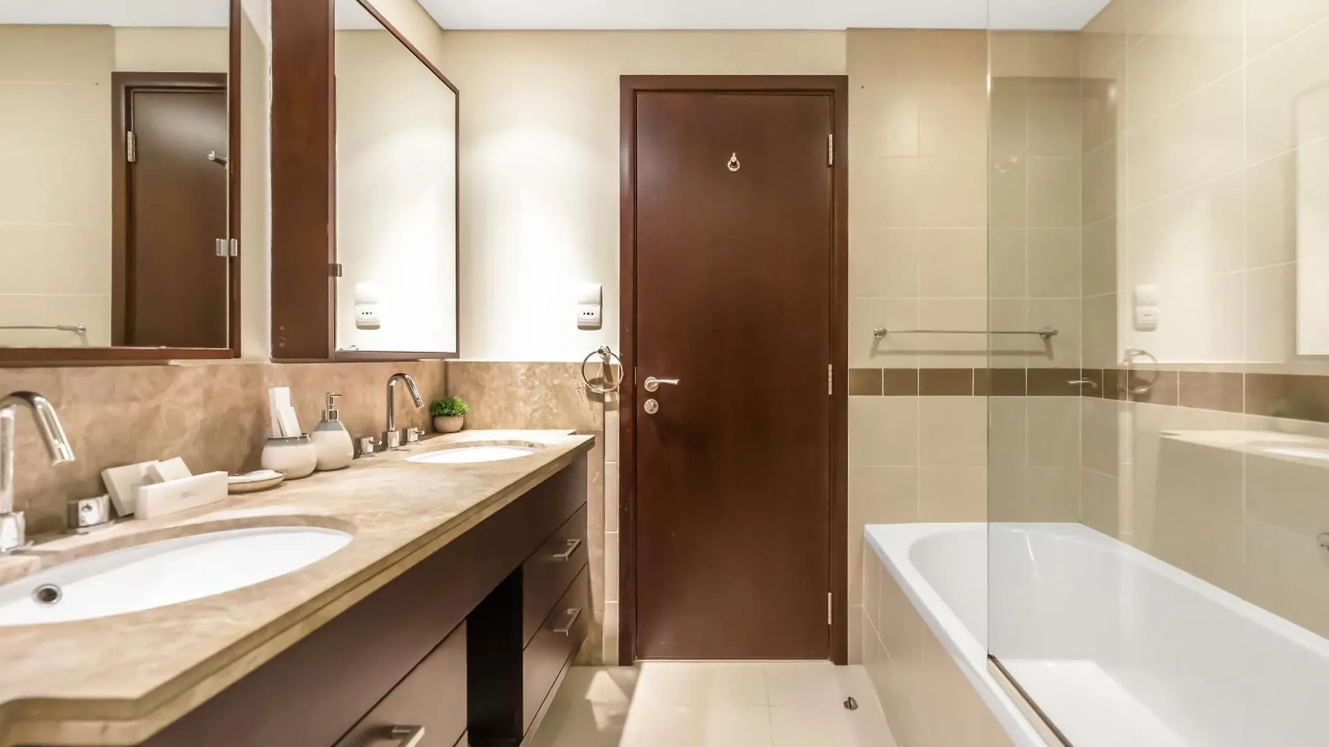 Apartmán 2Br With Mini-Golf In Dt Dubai With Partial Burj Khalifa View