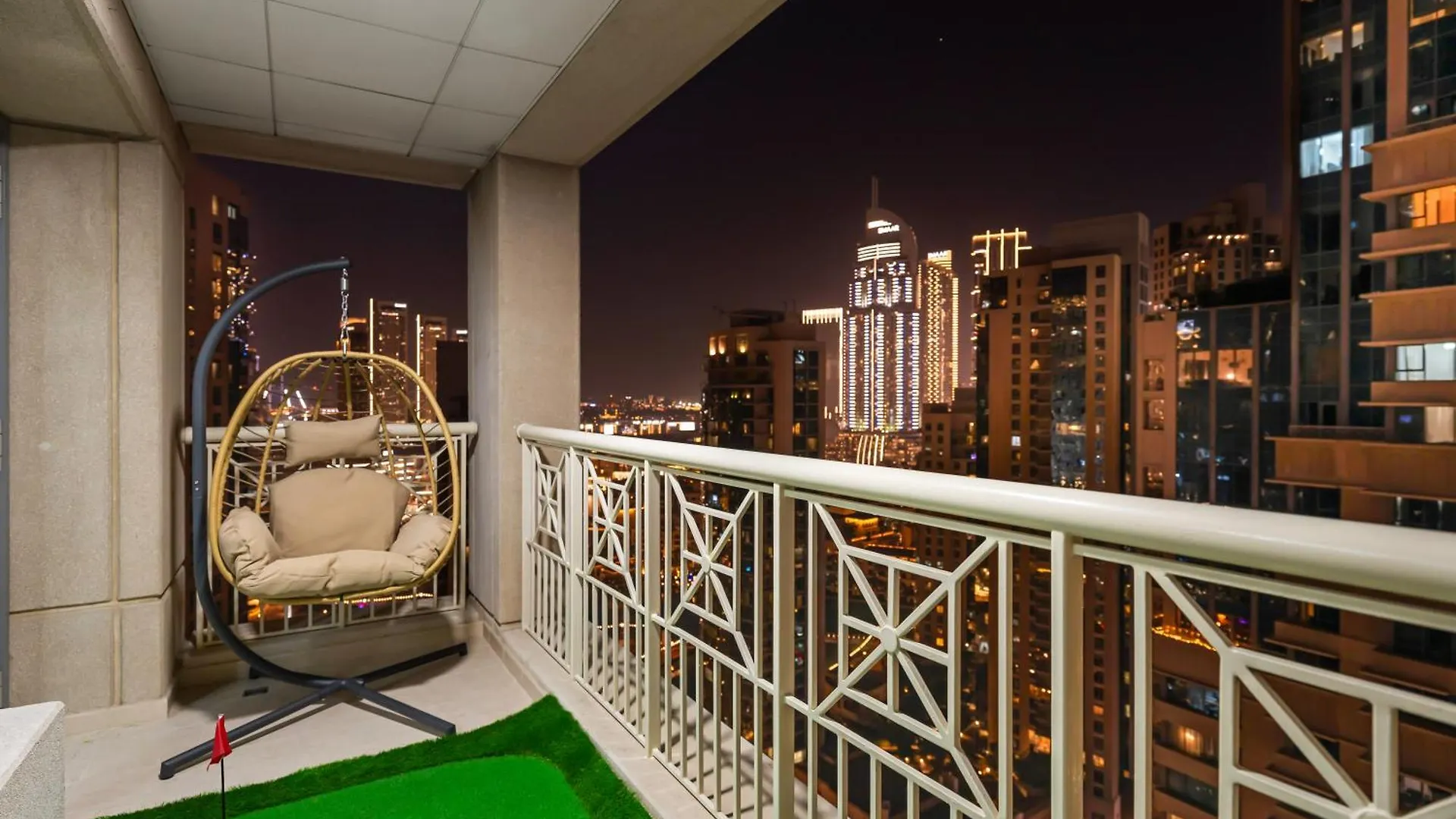 Apartmán 2Br With Mini-Golf In Dt Dubai With Partial Burj Khalifa View 0*,  Spojené arabské emiráty