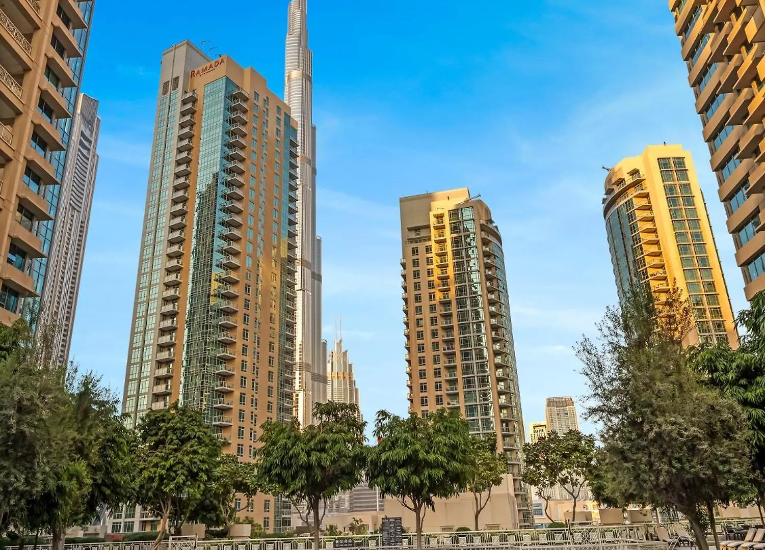 2Br With Mini-Golf In Dt Dubai With Partial Burj Khalifa View Apartment United Arab Emirates