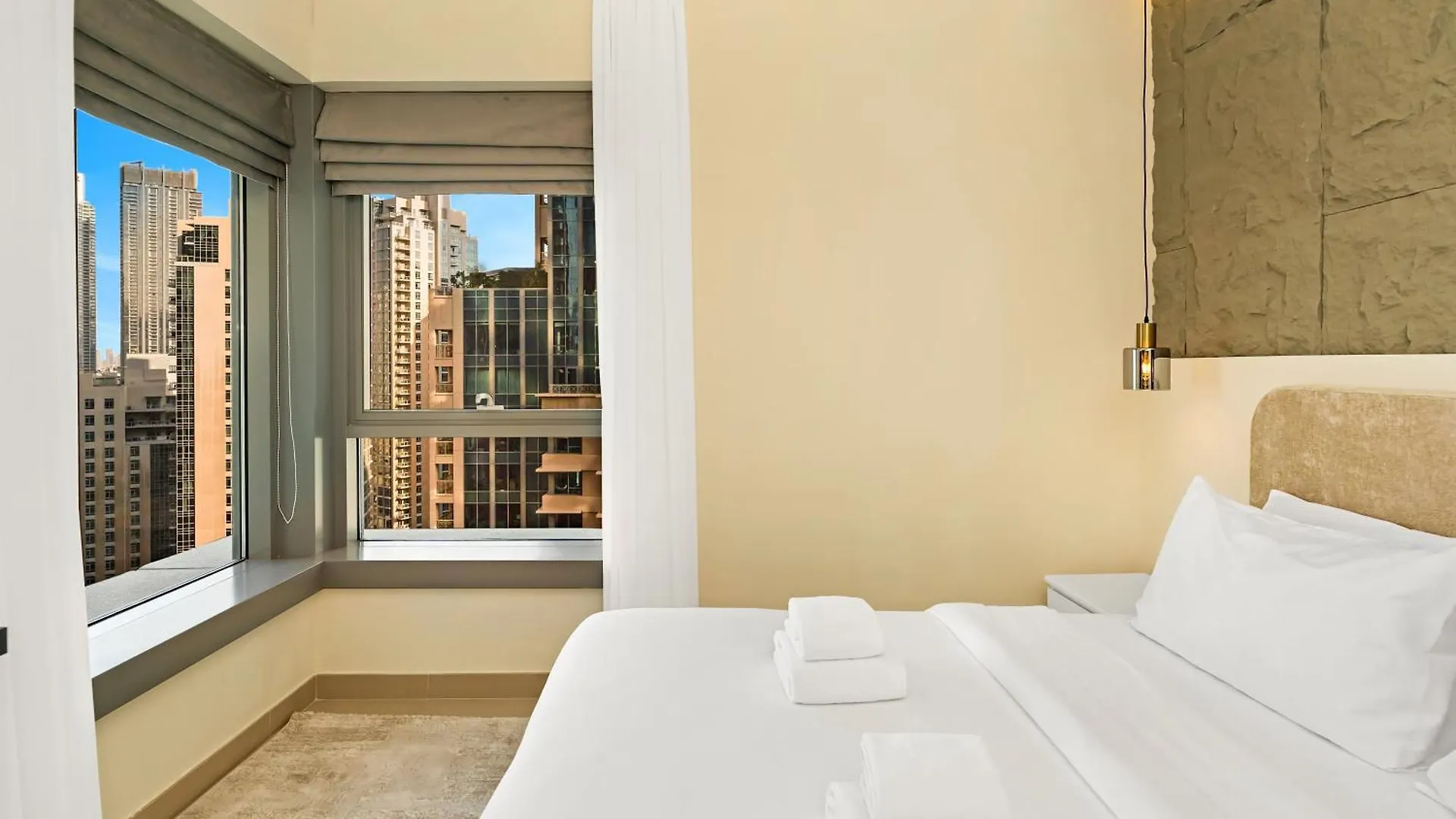 2Br With Mini-Golf In Dt Dubai With Partial Burj Khalifa View Apartment United Arab Emirates